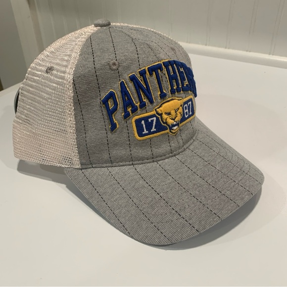 Pitt Pittsburgh Panthers ACC Adjustable Trucker Zephyr Hat Brand New With Tags - Picture 2 of 10